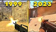 COUNTER-STRIKE Games Evolution 1999-2023