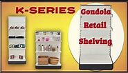 How to Set Up Gondola Shelving | Product Assembly | Displays2go®
