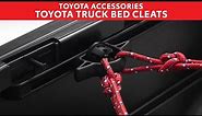 Toyota Bed Cleats for your truck available at North London Toyota | Toyota Accessories
