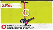 Razor Jr t3 Toddler Scooter Assembly and Features