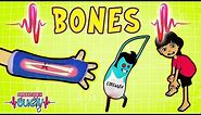 Science for kids | BREAKING BONES | Experiments for kids | Operation Ouch