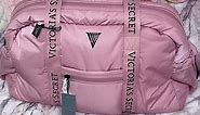 Literally obsessing over this blush Victoria’s Secret travel bag! #victoriassecret #travel #traveltiktok #travellife #luggage #luggagepacking #packing #vs #pink #fyp #foryoupage