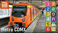 [4K] 🇲🇽 Mexico City Metro | All the Lines