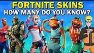 Guess The Fortnite Skin in 3 seconds | 65 Popular Fortnite Skins | How Many Do You Know?