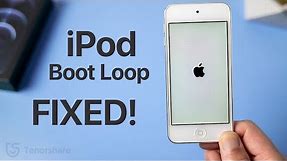 iPod Stuck on Apple Logo/Boot Loop? 3 Simple Ways to Fix It!