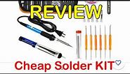 soldering iron kit review under $20 hobby budget solder electric tool
