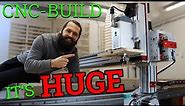 I built a HUGE CNC ROUTER for woodworking || CNC build kit 4x8 (1.25 by 2.5m)