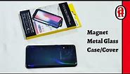 Samsung A70 Magnetic Metal Glass Case/Cover Unboxing