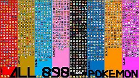 All 898 Pokémon