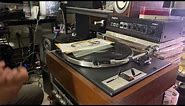 HOW TO REPLACE THE OLD TURNTABLE BELT FROM VINTAGE SANSUI SR 2050C TURNTABLE/MODEL -31