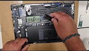 Dell Latitude E5410 - how to replace SSD disk and upgrade memory