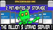 The 2 Petabyte One Million Dollar Unraid Server