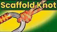 Scaffold knot - Carabiner knot