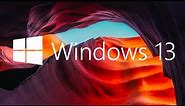 Windows 13 review concept