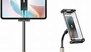 AHK Tablet Stand Holder, Angle Height Adjustable Tablet & Phone Stand for Desk, Thick Case Friendly iPad Holder Stand Compatible with(4.7-12.9") iPad, ipad Pro 12.9, Air Mini 4, iPhone, Kindle, Switch
