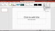 Set Default PowerPoint Slide Size to Standard 4 by 3