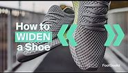 How to Widen a Shoe