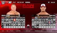 WWE 2K18 - FULL ROSTER (RAW,SmackDown,NXT,205,Divas,Legends) [Concept]