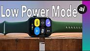 Get DAYS Of Battery Life on Apple Watch with Low Power Mode