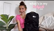 what’s in my backpack *back to school supplies haul* 2023