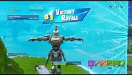 FORTNITE First Win with "SENTINEL" SKIN (“ROBOT CHICKEN” OUTFIT Showcase) | SEASON 9 BATTLE PASS