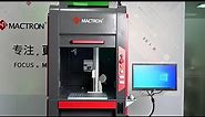 Full Enclosed 3D Fiber Laser Engraving Machine