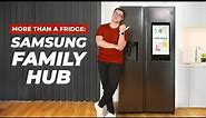 A closer look at the Samsung Family Hub Refrigerator! | #NextUpgrade Reviews