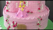 How To Make A Princess Castle Cake - Part 2