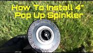 How To Install Rain Bird 1800 Series Sprinkler Head