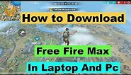 How to Download and Play Free Fire in Windows 11 Pc & Laptop | PC Main Free Fire Kaise install Kare
