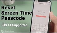 How to Reset Screen Time Passcode - iOS 14 Supported