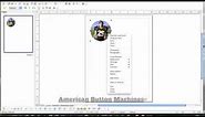 How-To Video Tutorial: Creating Graphics for Button Making Using Open Office Free Graphics Software