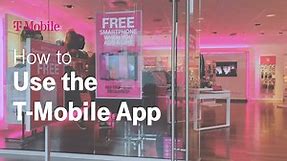 How to Use the T-Mobile App
