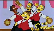 The Simpsons S05E01 Homer's Barbershop Quartet | The Be Sharps, George Harrison