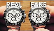 Rolex Real Vs Fake Comparison