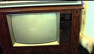 25" RCA ColorTrak Console Television