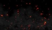 Smoke Effect Fire Particles Background Video Effect