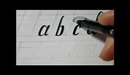 How To Draw Fancy Letters Swirly Lower Case Letters