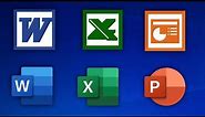 Microsoft Office Icons Evolution!