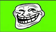 laughing troll face green screen | green screen funny effect no copyright