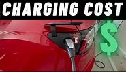 How Much It Cost To Charge Your Tesla/Electric Vehicle at Home? | Revealing My Electric Bill 😯
