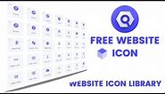 Best Free Website Icon Library | How To Use & Import Icon Library | Iconscout Icon Library 2022