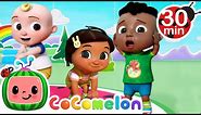 Head, Shoulders, Knees, and Toes | Cody and Friends! Sing with CoComelon
