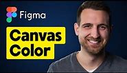 How to Change Canvas Color in Figma