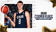 Cooper Flagg Named 2022 USA Basketball Male Athlete of the Year