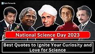 Inspiring National Science Day Quotes to Fuel Your Passion for Science