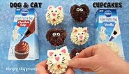 Dog and Cat Cupcakes