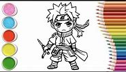 Tô màu Naruto - How to Color Naruto - Naruto Coloring Pages - Coloring Naruto Easy [NCS - Release]