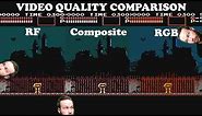 NES video output - RF vs Composite vs RGB