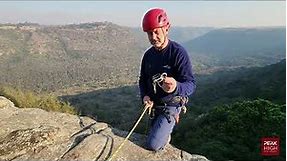 Abseiling for rock climbing tutorial